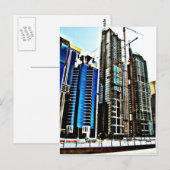 Stadt im Gange 4 Postkarte (Vorne/Hinten)
