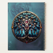 Stadt im Schatten des luxuriösen Baumes des Lebens Planer (Rückseite)