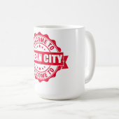 Stadt im Sommer - Maryland Kaffeetasse (VorderseiteRechts)