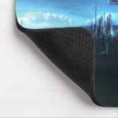 Stadt in den Wolken - Mousepad (Ecke)