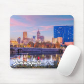 Stadt Indianapolis, Indiana, USA Mousepad (Mit Mouse)