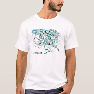 STADT-INSEL graff T-Shirt