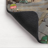 Stadt - Iowa - Des Moines - Walnut & Vierte 1940 Mousepad (Ecke)
