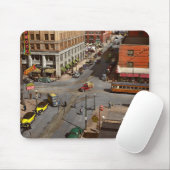 Stadt - Iowa - Des Moines - Walnut & Vierte 1940 Mousepad (Mit Mouse)