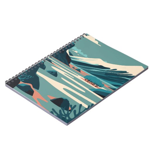 Stadt Island Notizblock (Linke Seite)