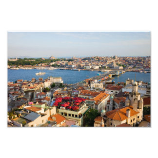 Stadt Istanbul in der Türkei Fotodruck