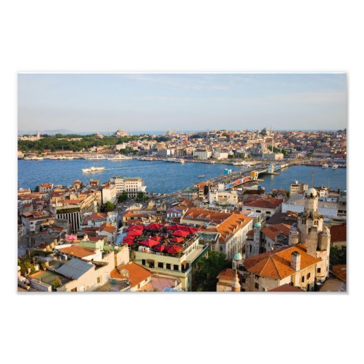 Stadt Istanbul in der Türkei Fotodruck (Vorne)