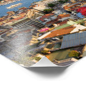 Stadt Istanbul in der Türkei Fotodruck (Ecke)