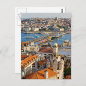 Stadt Istanbul in der Türkei Postkarte (Vorne/Hinten)