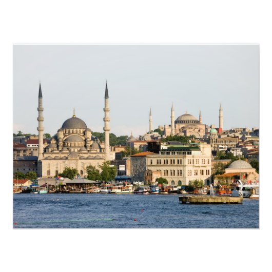 Stadt Istanbul Skyline Fotodruck (Vorne)