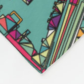 Stadt-Karte Budapests, Ungarn | Fleecedecke (Ecke)