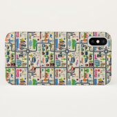 Stadt-Karten-Muster Case-Mate iPhone Hülle (Rückseite (Horizontal))