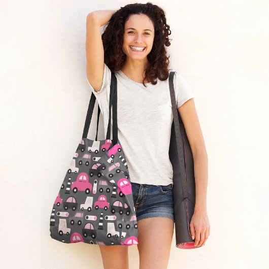 Stadt Kinder Autos Tasche