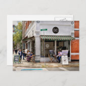 Stadt - Kingston NY - Duo Bistro Postkarte (Vorne/Hinten)