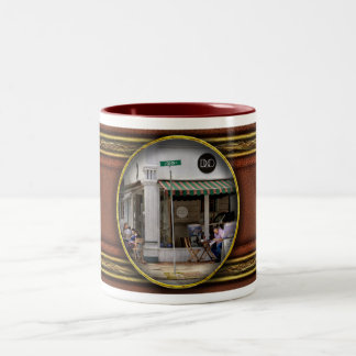 Stadt - Kingston NY - Duo Bistro Zweifarbige Tasse