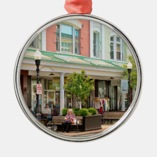 Stadt - Kingston NY - Historisches Kingston Ornament Aus Metall