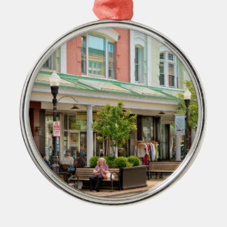 Stadt - Kingston NY - Historisches Kingston Ornament Aus Metall