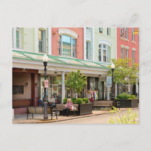 Stadt - Kingston NY - Historisches Kingston Postkarte (Vorderseite)