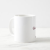 Stadt-Klassiker Grand Rapids Minnesota Kaffeetasse (Vorderseite Links)