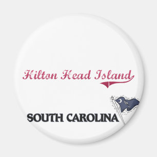 Stadt-Klassiker Hilton Head Island South Carolina Magnet