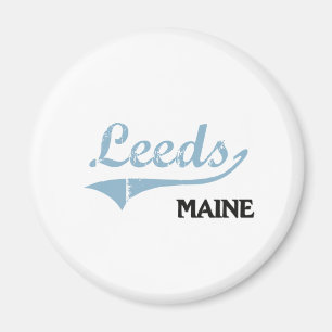 Stadt-Klassiker Leeds Maine Magnet