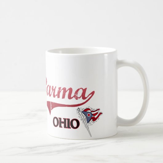 Stadt-Klassiker Parmas Ohio Kaffeetasse (Rechts)