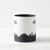 Stadt-Koordinaten Istanbuls, die Türkei | Tasse (Zentrum)