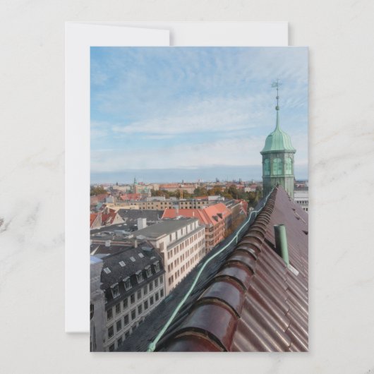 Stadt Kopenhagen Dankeskarte (Vorderseite)