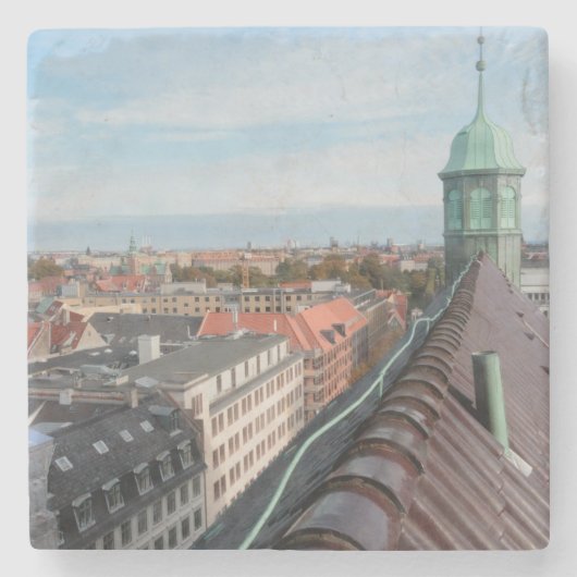 Stadt Kopenhagen Steinuntersetzer (Vorderseite)