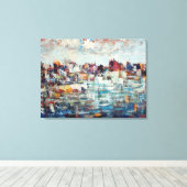 Stadt Korcula Leinwanddruck (Insitu (Holzboden))