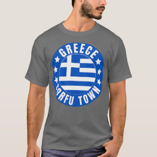 Stadt Korfu T-Shirt
