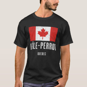 Stadt L marokle Perrot KANADA Kanadische Flagge So T-Shirt