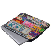 Stadt Laptopschutzhülle (Vorne Knopf)