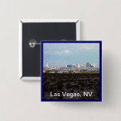 Stadt Las Vegas Button (Vorne & Hinten)