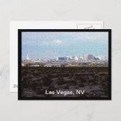 Stadt Las Vegas Postkarte (Vorne/Hinten)