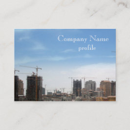 Stadt laufend visitenkarte