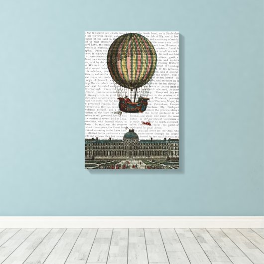 Stadt Leinwanddruck (Insitu (Holzboden))