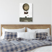 Stadt Leinwanddruck (Insitu (Schlafzimmer))