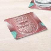 Stadt Leipzig, Deutschland - Untersetzer für Feuer (angewinkelt)