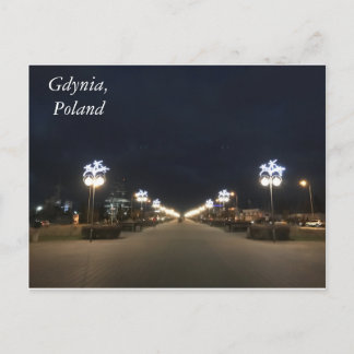 Stadt-Lichter Postkarte