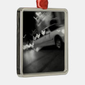 Stadt-Limousine nachts Ornament Aus Metall (Rechts)