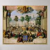Stadt Lingen (1700) Poster (Vorne)
