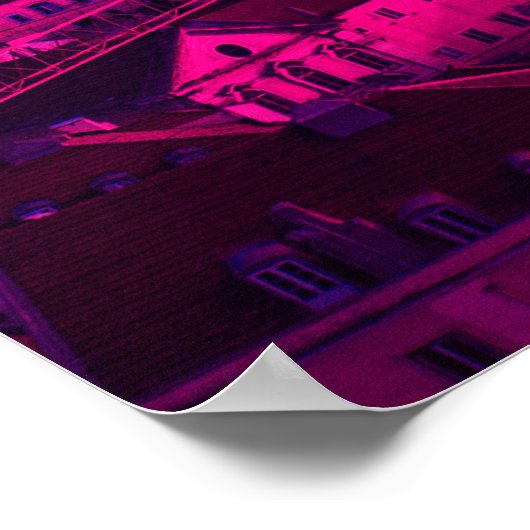 Stadt Lissabon Poster (Ecke)