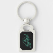 Stadt Liverpool Koordinaten Keyring Schlüsselanhänger (Vorderseite)