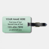 Stadt Liverpool koordiniert Gepäcktag Gepäckanhänger (Rückseite horizontal)