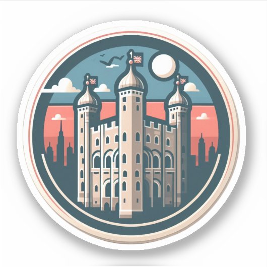 STADT LONDON Sticker (Vorderseite)