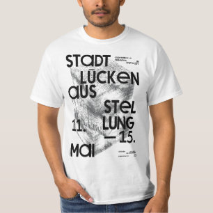 Stadt Lücken Vintage Deutsche Typografie T-Shirt