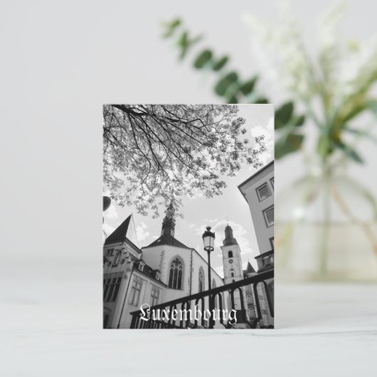 Stadt Luxemburg Postkarte (Stehend Vorderseite)