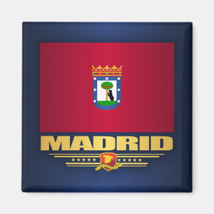Stadt Madrid Magnet