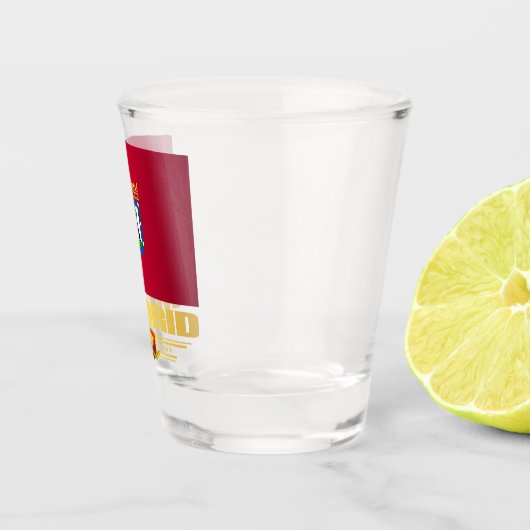 Stadt Madrid Schnapsglas (Rechts)